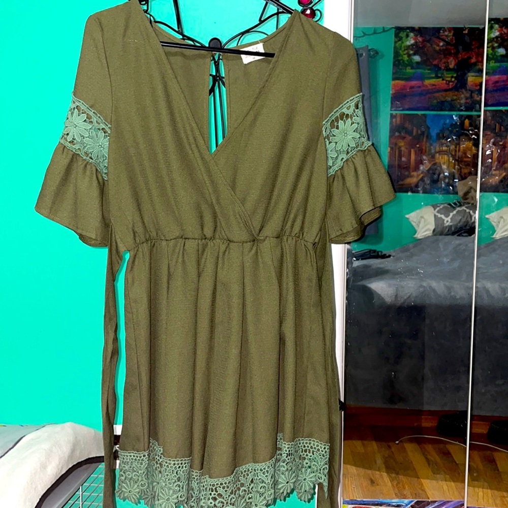 Olive romper